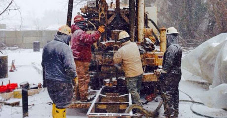 Hollow Stem Auger Drilling